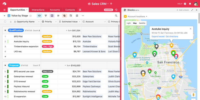 Airtable CRM Sync